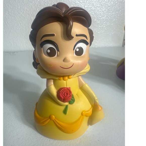 Disney Princesses Collectible Figurines Cinderella Belle Jasmine Rapunzel Tiana - Picture 5 of 14